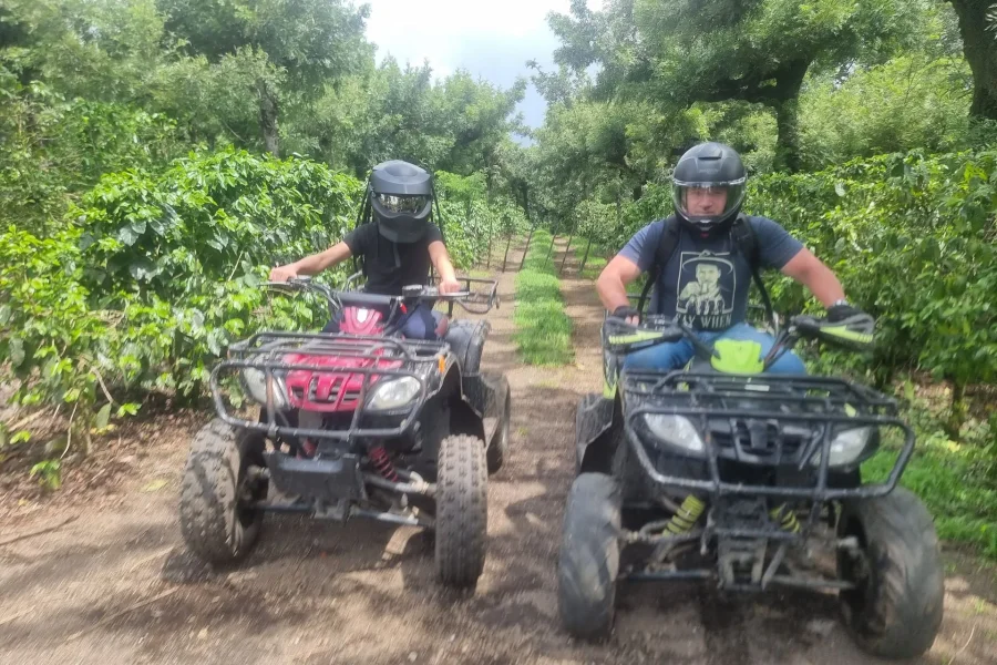 coffee plantation tour guatemala atv